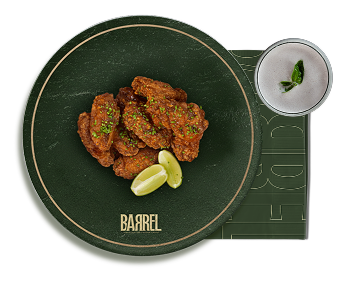 Barrel Night Snack and Drinks