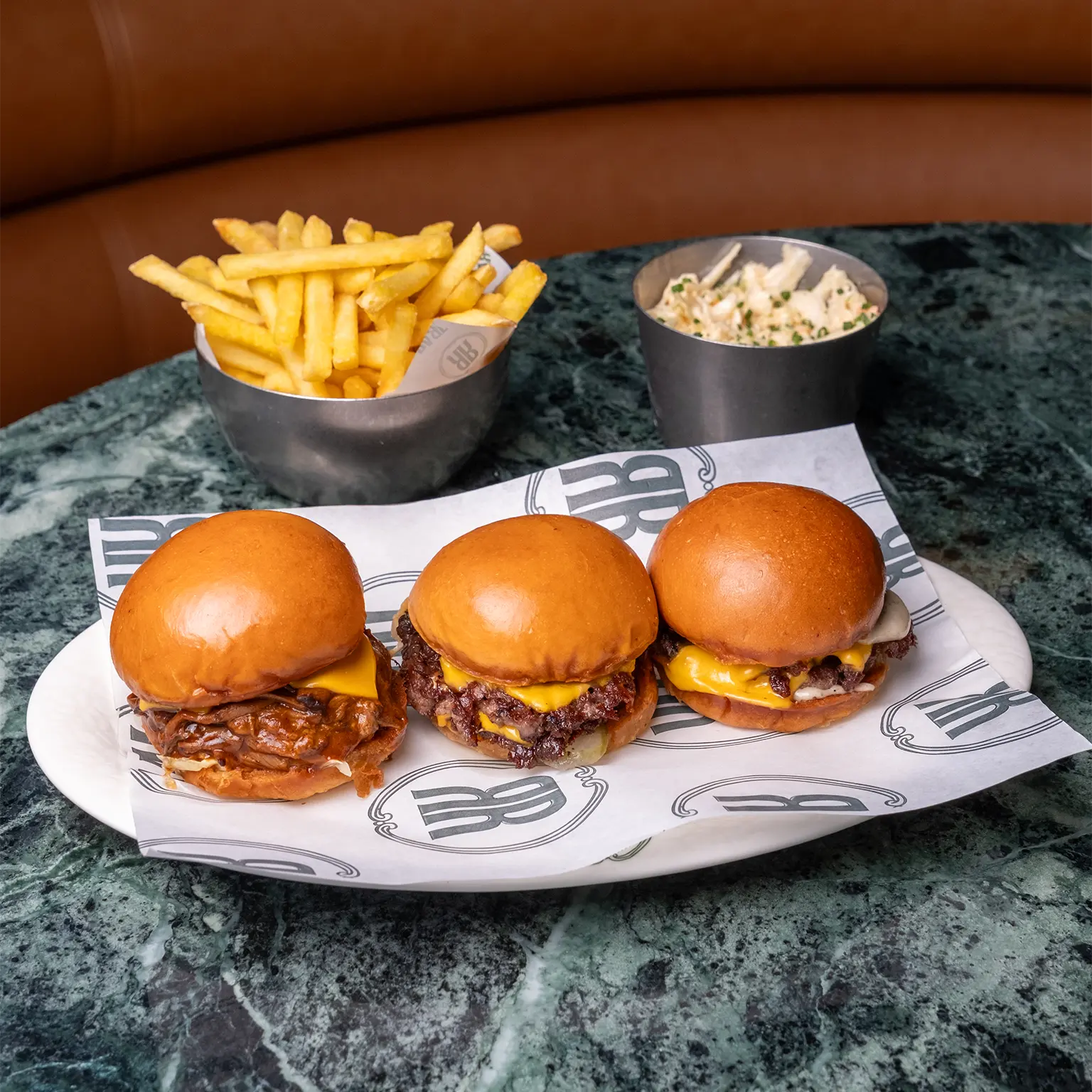Mini Burger Trio